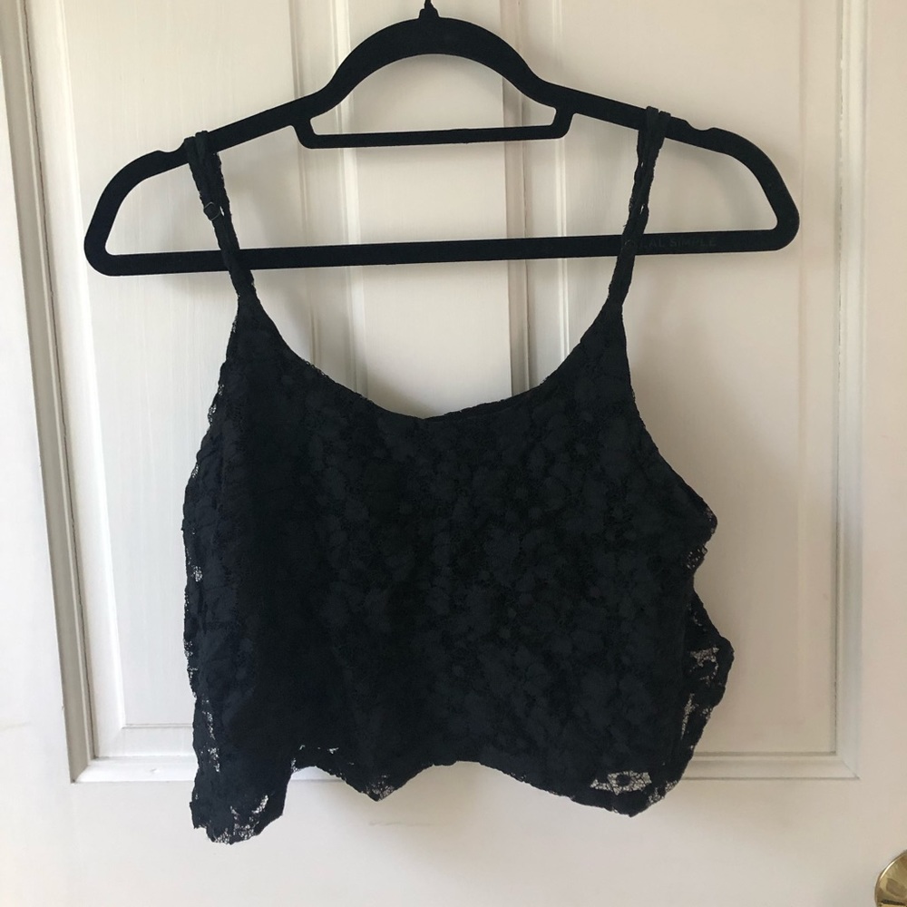 Pretty lace tank top